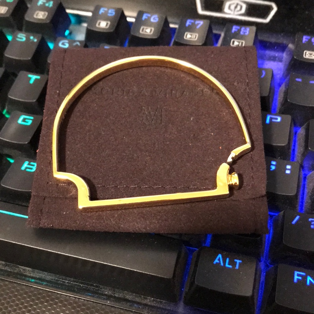 Monica Vinader Signature Thin Bangle - image 1